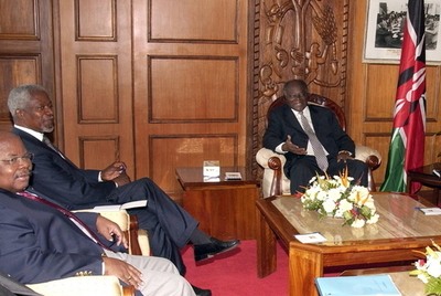 ケニア与野党協議、｢連立政権で合意｣とアナン氏