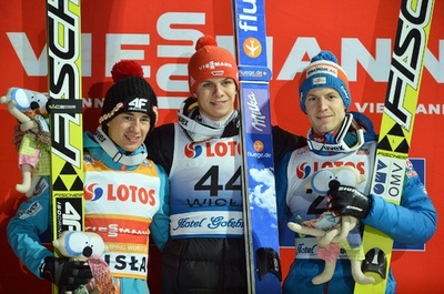 ドイツの若手ウェリンガーがW杯初優勝、ジャンプW杯男子