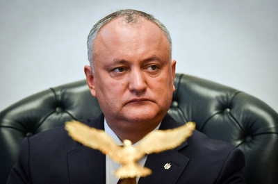 モルドバ、親ロシア派前大統領を拘束 国家反逆などの容疑