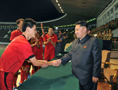 北朝鮮が不正行為のサッカーチームに処分、異例の発表