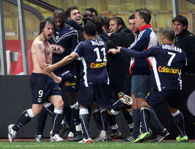 ボルドー カベナギのゴールでASモナコに競り勝つ