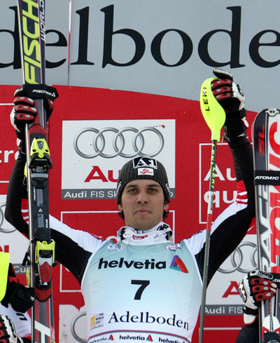 男子回転・第4戦 マリオ・マットがシーズン初優勝