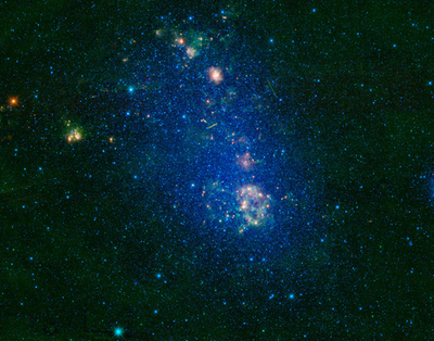 冒険家マゼランも見た「小マゼラン雲」、NASA