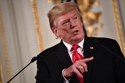 トランプ氏「イランの政権交代望まない」 米中貿易摩擦にも言及