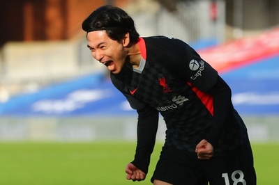 南野がプレミア初ゴール！ リバプールはパレスに7発大勝