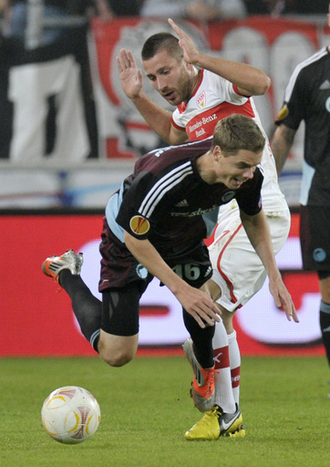 シュツットガルト、ホームでコペンハーゲンと引き分ける ヨーロッパリーグ