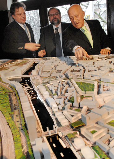 建築家ノーマン・フォスターがドゥイスブルグ市の再開発を手がける - ドイツ