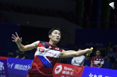 初V目指す日本が準々決勝へ、桃田ら勝利 スディルマン杯