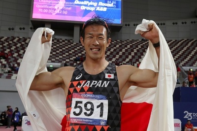 右代が十種競技で金メダル、中村は銅 陸上アジア選手権