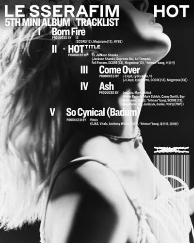 LE SSERAFIM、新曲「HOT」で初の恋愛ソング