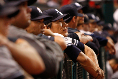 松井秀喜 インディアンスとの初戦は無安打に終わる