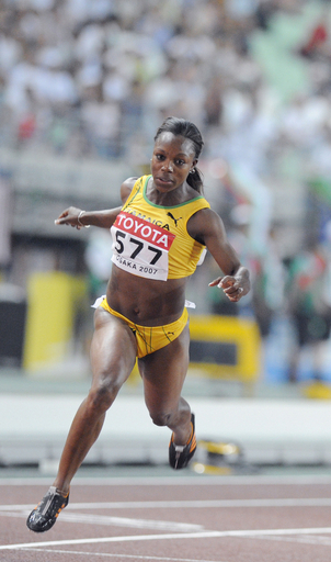 ベロニカ・キャンベル 女子100メートルを制す