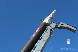 エルサレムでイエメンからのミサイル迎撃後に火災 イスラエル軍