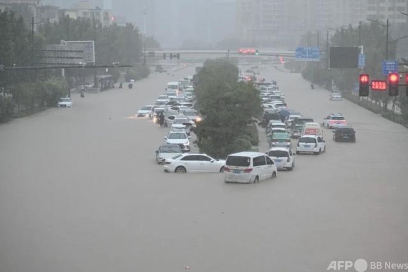 特大豪雨、河南省各地で緊急対応 中国中部