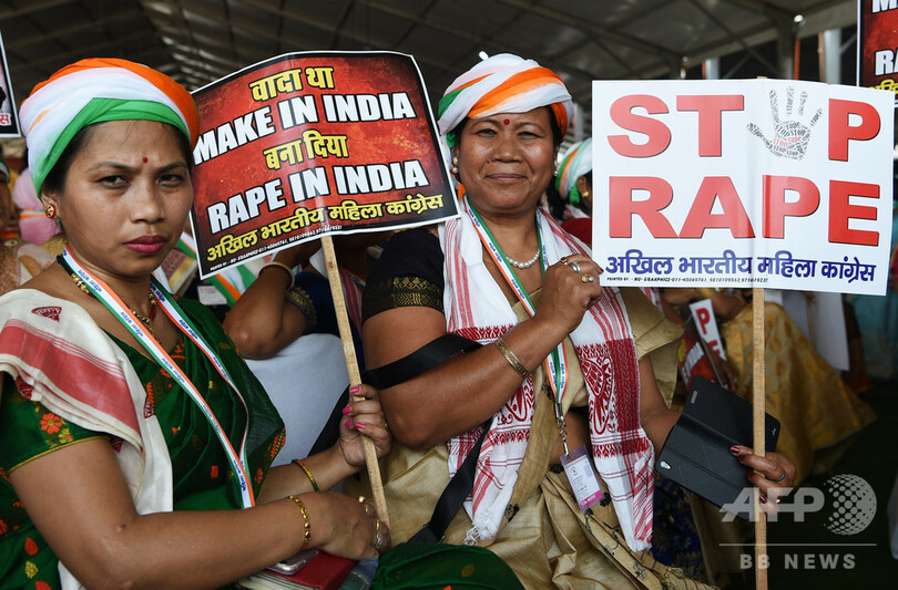 レイプ被害女性が焼身自殺、警察の職務怠慢に抗議 インド