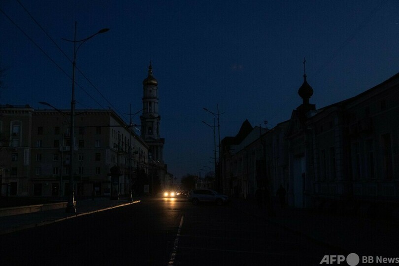 火力発電所の8割、ロシアの攻撃受ける ウクライナ