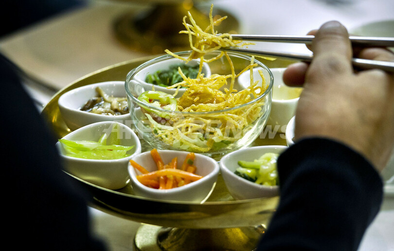 欧州唯一の北朝鮮レストラン、歌と踊りのおもてなし オランダ