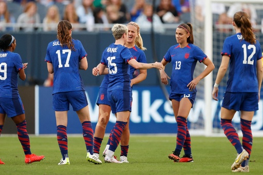 ラピノーが米女子代表引退、勝利で有終の美 写真9枚 国際ニュース