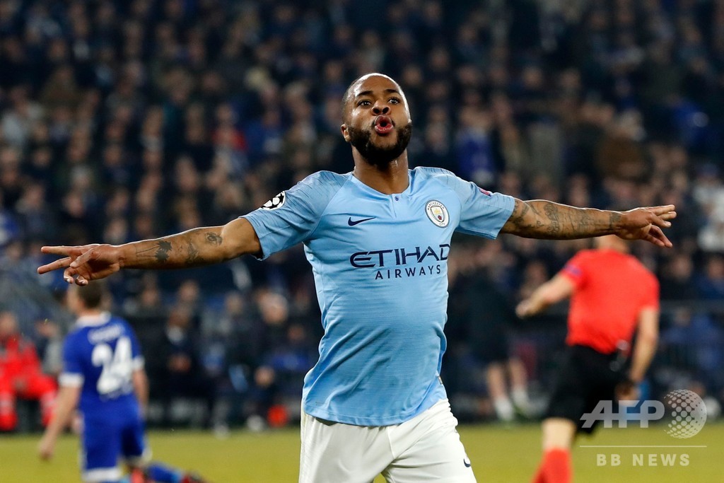 10人のシティが逆転勝利、スターリングが劇的決勝弾 欧州CL 写真17枚 国際ニュース:AFPBB News
