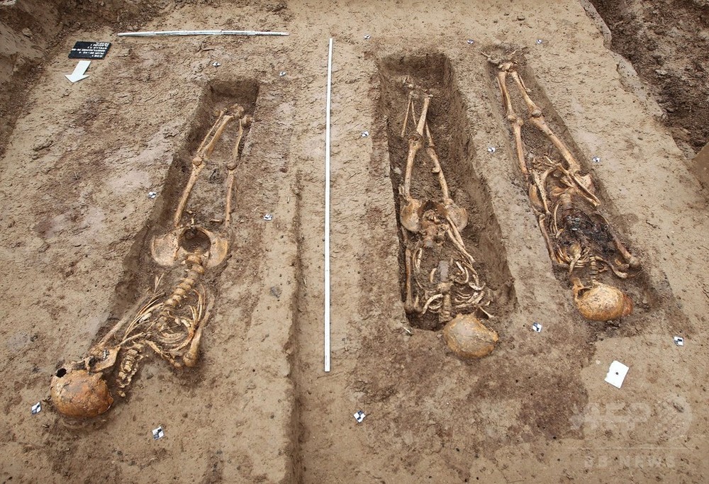 ナポレオン遠征軍兵士200人の遺骨発見、ドイツ 写真9枚 国際ニュース