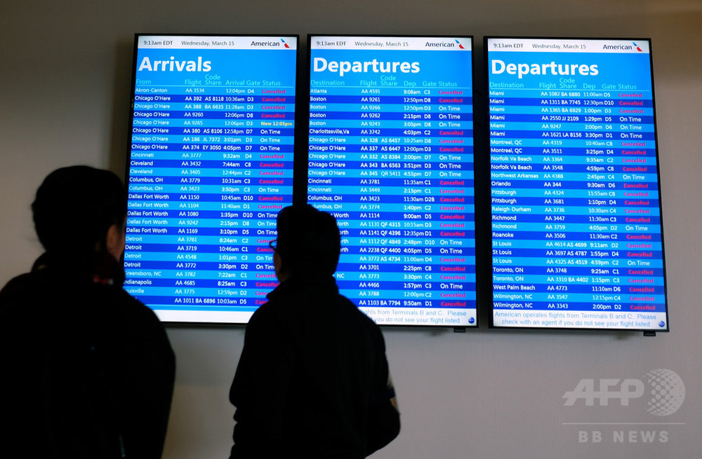 トランプ政権 中東からの旅客機にノートパソコン等の持ち込み禁止へ 写真1枚 国際ニュース Afpbb News