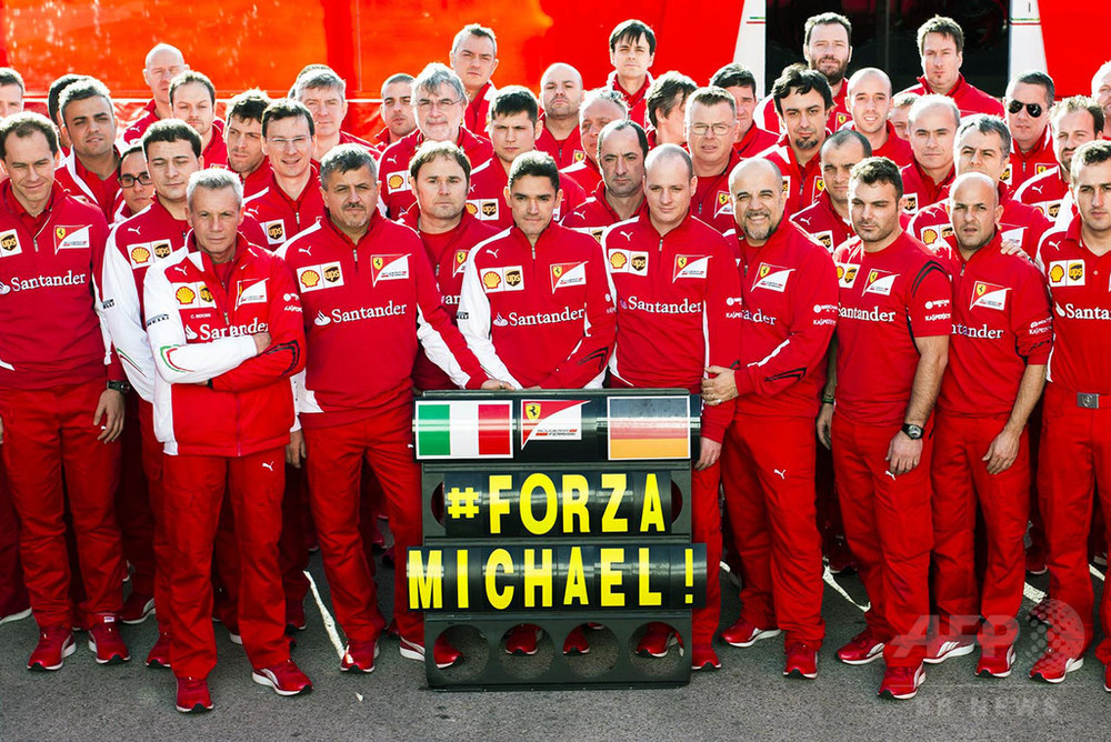 シューマッハ氏、49歳の誕生日 フェラーリがメッセージ投稿 写真1枚