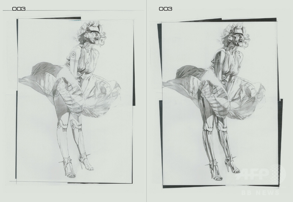 空山基の作品集「SORAYAMA」発売、一日限りの展覧会も