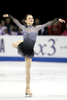 フィギュアスケート全米選手権（%%AT&amp;T U.S. Figure Skating Championships 2010%%）女子シングル・フリースケーティング（FS）。合計174.28点で総合4位だったサーシャ・コーエン（%%Sasha Cohen%%）。（2010年1月23日撮影）(c)AFP/Getty Images/Matthew Stockman