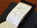 英ケンブリッジ大学図書館に返還された、チャールズ・ダーウィンが1837年に「生命の樹」を記したノート。同図書館提供（2022年4月5日公開）。(c)AFP PHOTO / STUART ROBERTS / UNIVERSITY OF CAMBRIDGE LIBRARY