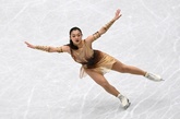 坂本花織がロシア勢不在の世界選手権首位発進、三浦/木原組SP3位