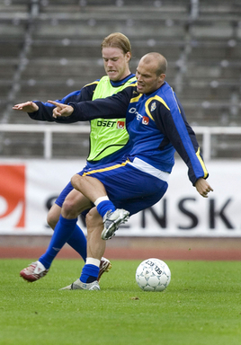 サッカー 欧州選手権2008・予選＞スウェーデン代表 デンマーク戦に向け