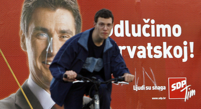 クロアチアで総選挙の投票始まる