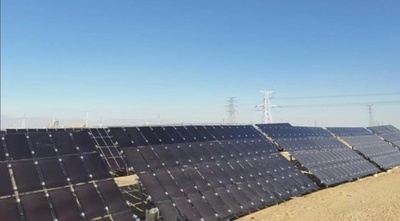 中国北部太陽光発電プロジェクト フル容量のグリッド接続を実現