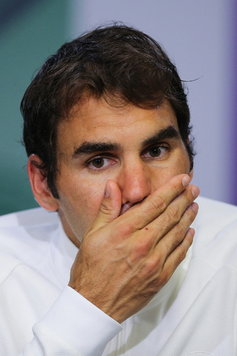 フェデラー、今季続行を断念 リオ五輪も欠場、膝の故障で