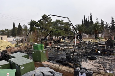 ロシアの野戦病院に反体制派が砲撃、3人死傷 シリア・アレッポ