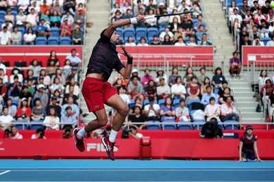 ジョコビッチが楽天ジャパンOP初戦突破、東京五輪で金メダルが「夢」