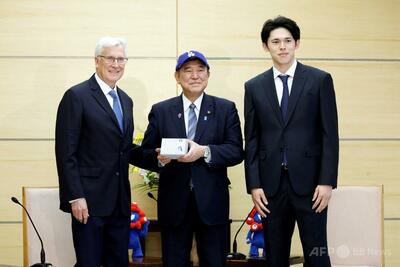 ドジャース佐々木が石破首相を表敬訪問