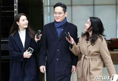 韓国サムスン・李在鎔会長、釜山万博の終盤招致戦を終え帰国