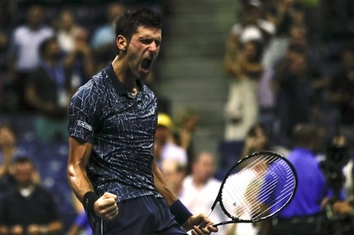 ジョコビッチがミルマンの快進撃止める、錦織との全米準決勝に進出