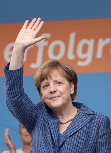 欧州議会選挙、ドイツはメルケル首相の保守系与党が勝利