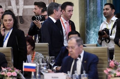 米国務長官、ロシア外相と侵攻後初接触 ウクライナ侵攻停止求める