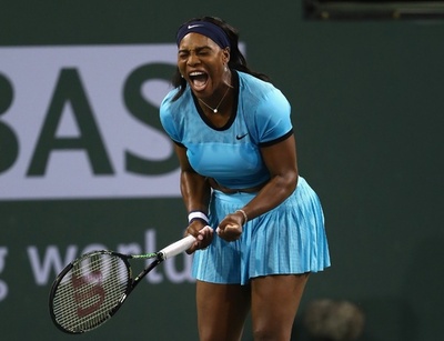 セレーナ、ハレプ退けラドワンスカの待つ準決勝へ BNPパリバOP