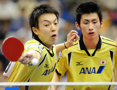 松平／上田組 韓国ペアに逆転負け、世界卓球