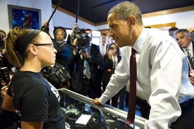 「あなたってセクシー！」にオバマ大統領赤面