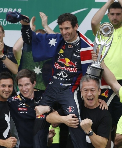 F1最終戦を終えたウェバー、キャリアを振り返る