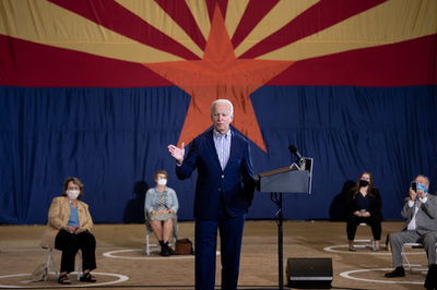 バイデン氏、激戦州アリゾナで勝利 米報道