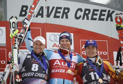 スビンダル 男子滑降第2戦でシーズン初優勝