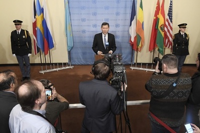 国連安保理、非常任理事国6か国入れ替え 日本の任期は終了