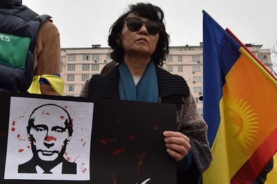 キルギス首都、ウクライナ侵攻関連の集会を禁止