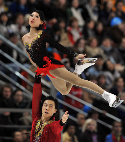 ホウ清／トウ健組がペアを制す、フィギュアGP第2戦